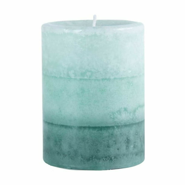 ONE PAIR 3 LAYER 4"x9"  PILLAR CANDLES-HIGHLY SCENTED-U PICK COLORS & FRAGRANCE